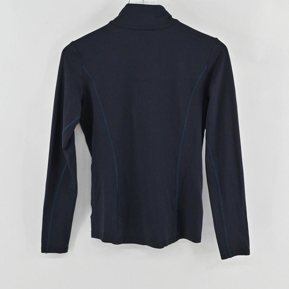 Bogner First Layer 1/4 Zip Pullover Womens Size M Navy Blue Ski Base Layer Top - Picture 2 of 8